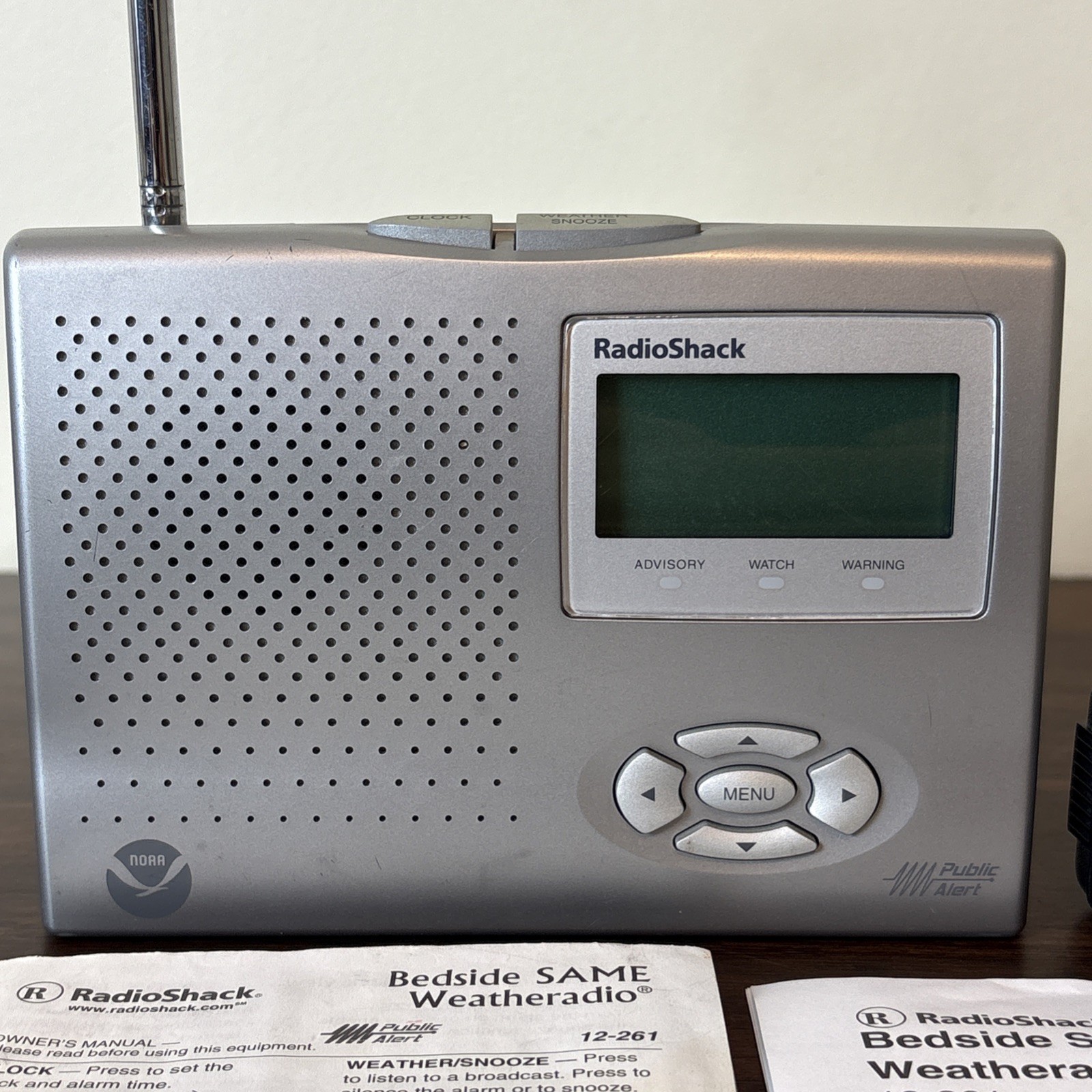 Vintage RadioShack NOAA SAME Weather Radio 7 Channel Model 12‑261 Tested Working Vintage RadioShack NOAA SAME Weather Radio 7 Channel Model 12‑261 Tested Working