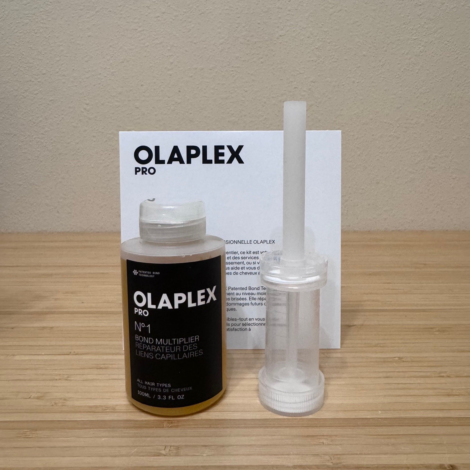 Olaplex No 1, 3.3 oz / 100ml Sealed 100% Authentic W/ Pump New Packaging Olaplex No 1, 3.3 oz / 100ml Sealed 100% Authentic W/ Pump New Packaging