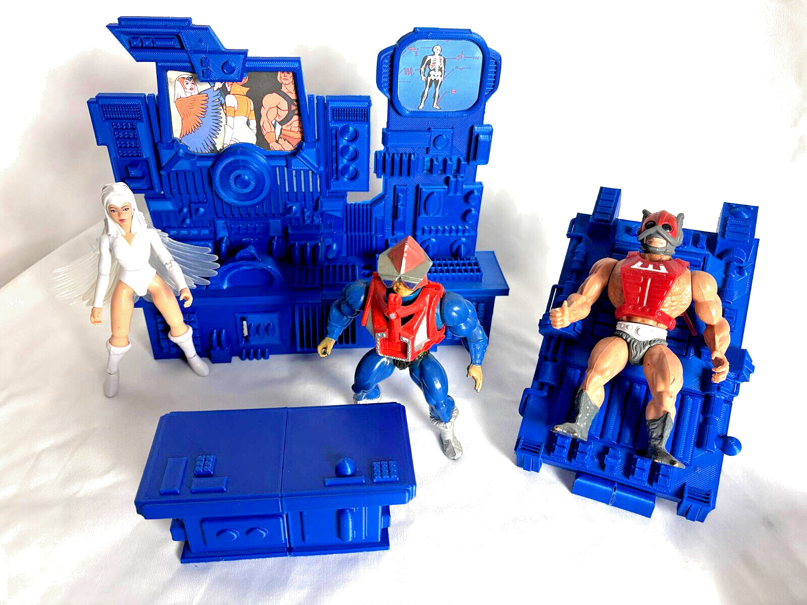 Motu Masters of the Universe Man-At-Arms Lab Set – 3D Printed