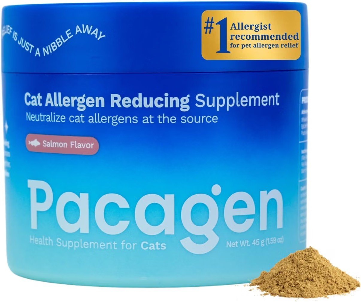 Pacagen - Cat Allergen Reducing Health Supplement ( Salmon Flavor) Pacagen - Cat Allergen Reducing Health Supplement ( Salmon Flavor)