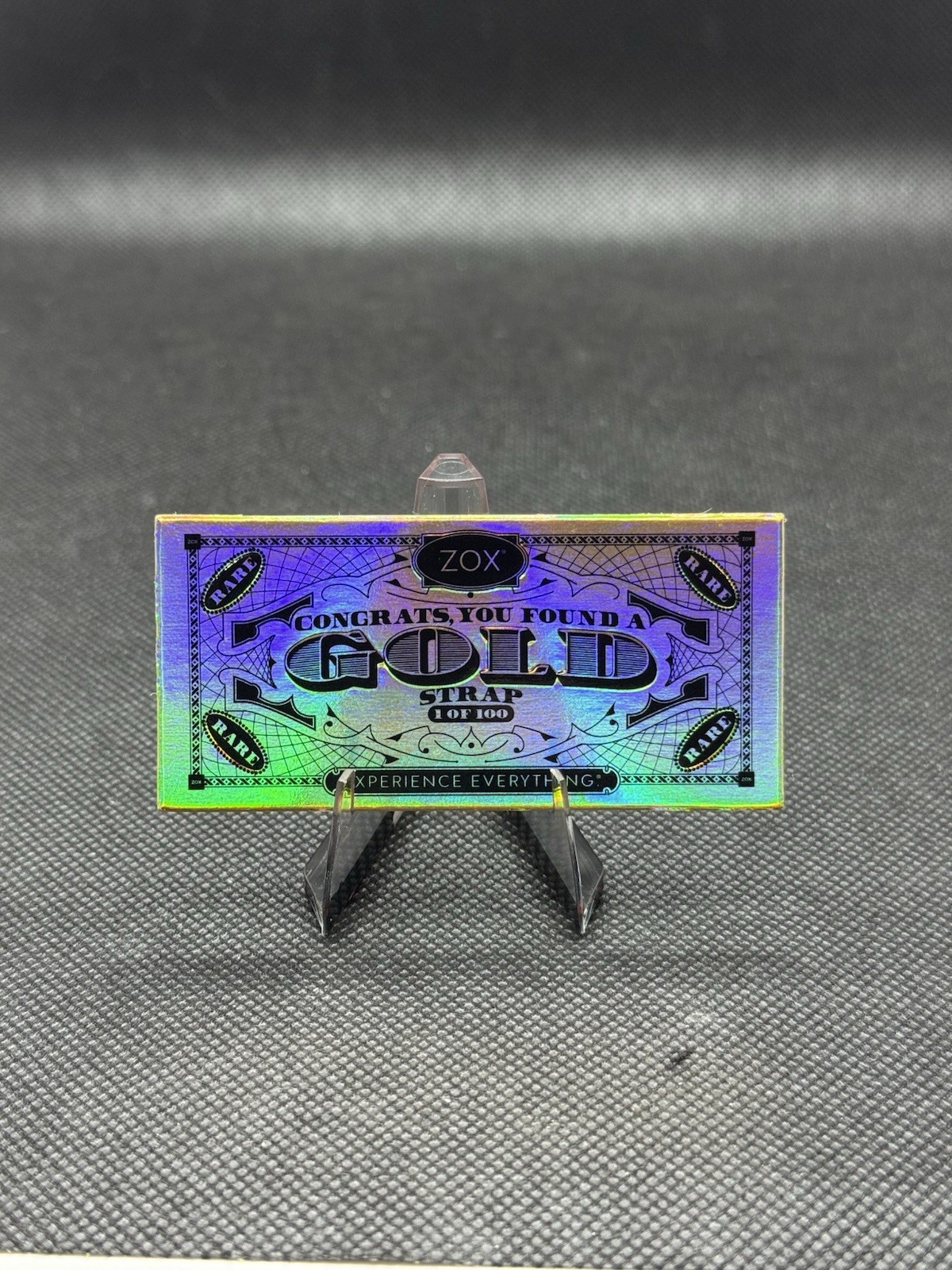 ZOX - “GOLD CARD”