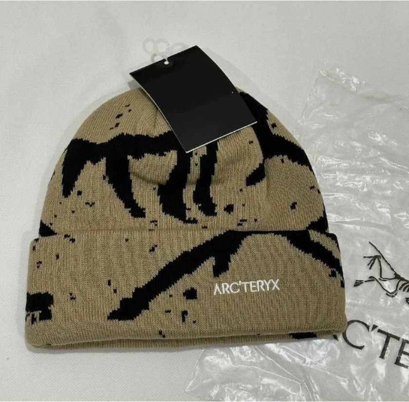 Arc\'teryx Grotto Toque Beige Merino Wool Beanie Winter Ski Hat Unisex NWT
