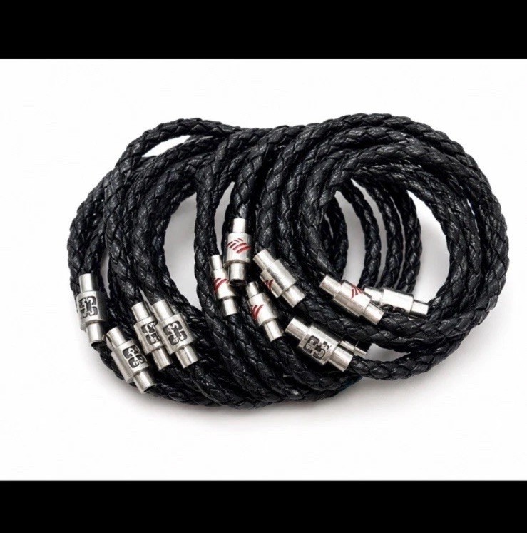 FIFA Bracelet Size Small To Medium Black Leather Brand New