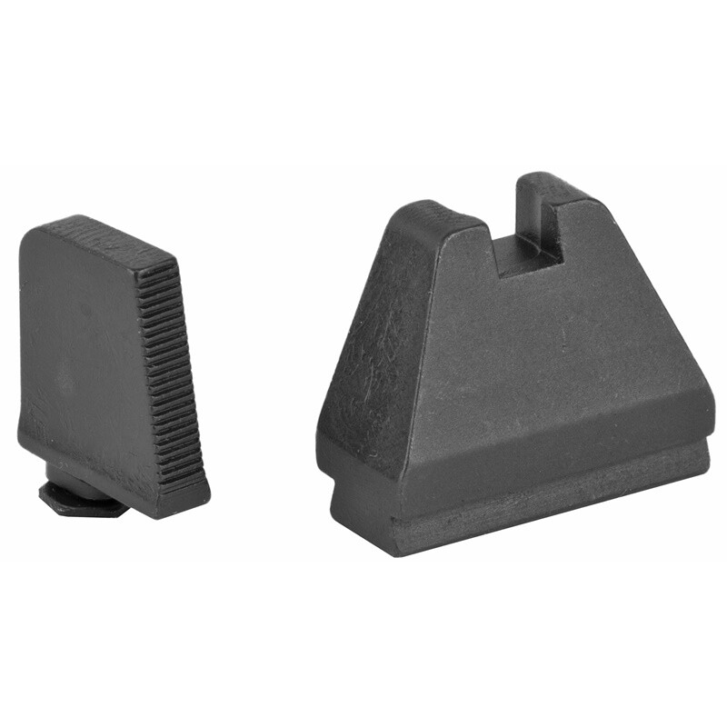 AmeriGlo Tall Suppressor Sights 9XL Height Fits All Glocks Except 42/43  GL-808