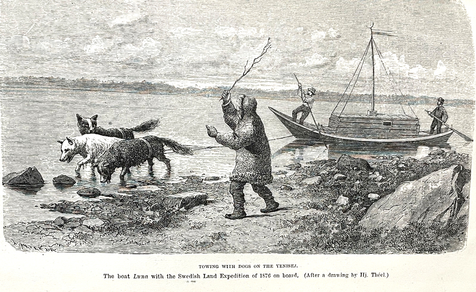 1882 Arctic Exploration Illustrated Antique Bk Voyage Vega Siberia Nordenskiold
