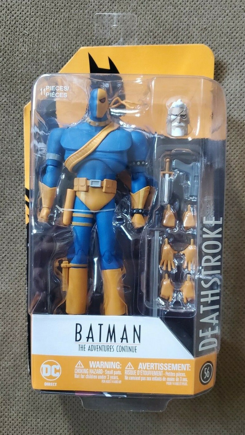 2021 DC Collectibles - Batman: The Adventures Continue - DEATHSTROKE Figure #56 2021 DC Collectibles - Batman: The Adventures Continue - DEATHSTROKE Figure #56