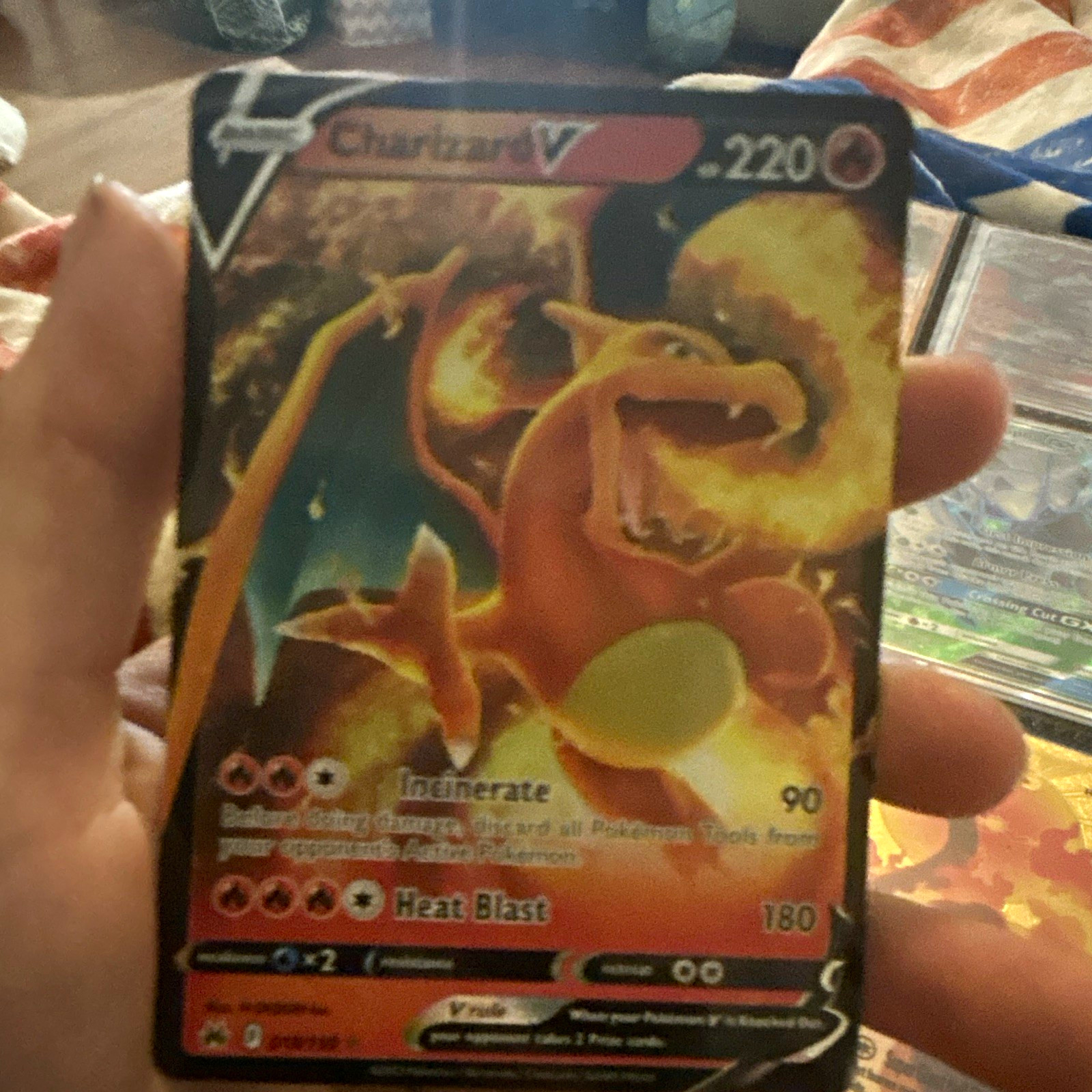 Charizard V 018/159 SWSH: Crown Zenith Holo Ultra Rare English 220 HP