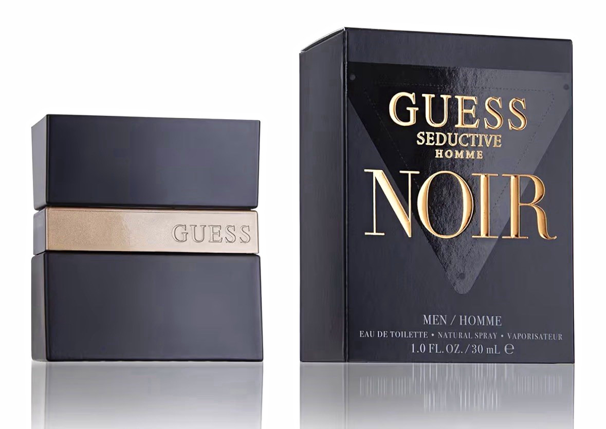 GUESS Seductive Homme Noir Eau de Toilette Spray 1.0 fl oz / 30 mL