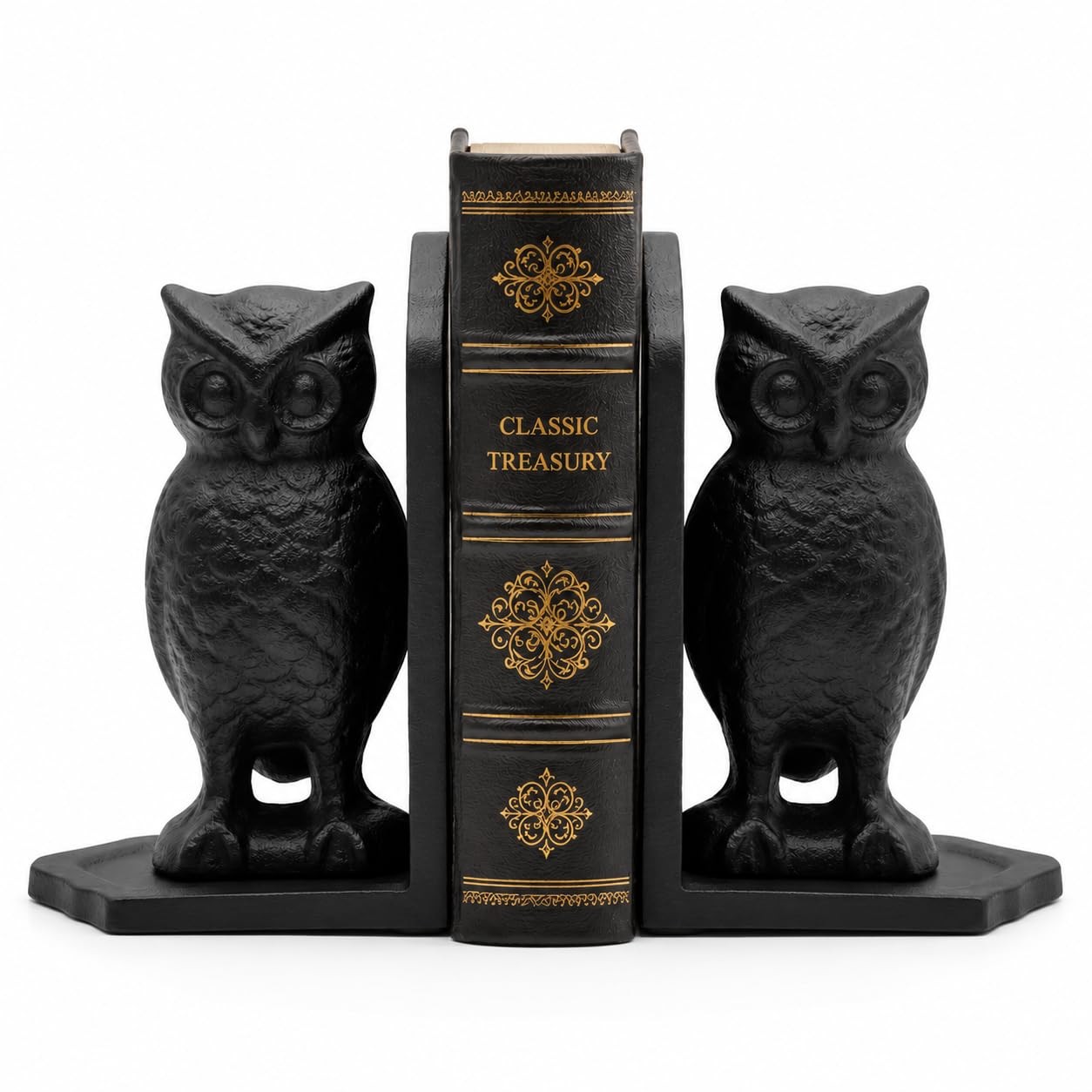 Comfy Hour 9.65 Inch Owl Bookends, Vintage Animal Decor, Set of 2 Comfy Hour 9.65 Inch Owl Bookends, Vintage Animal Decor, Set of 2