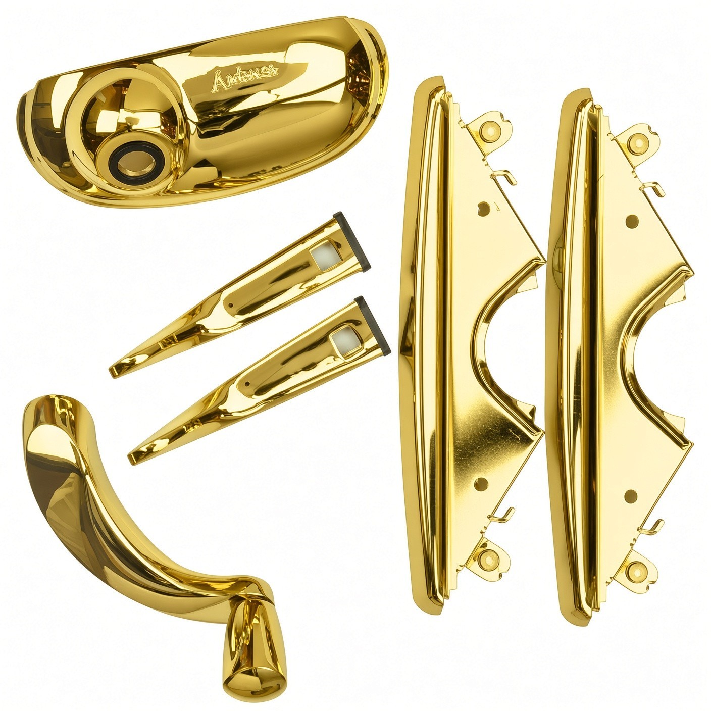 Andersen Estate Bright Brass Awning Window Hardware Pack NEW Part # 1521030 Andersen Estate Bright Brass Awning Window Hardware Pack NEW Part # 1521030