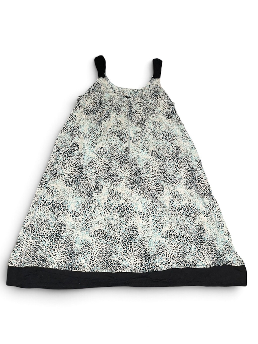 George Animal Print Sleeveless Nightgown (A005)