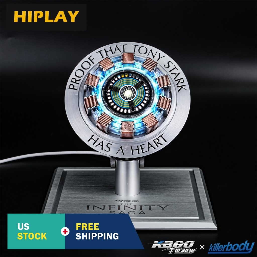【In Stock】HIPLAY Killerbody Marvel Iron Man Arc Reactor Wireless Charger