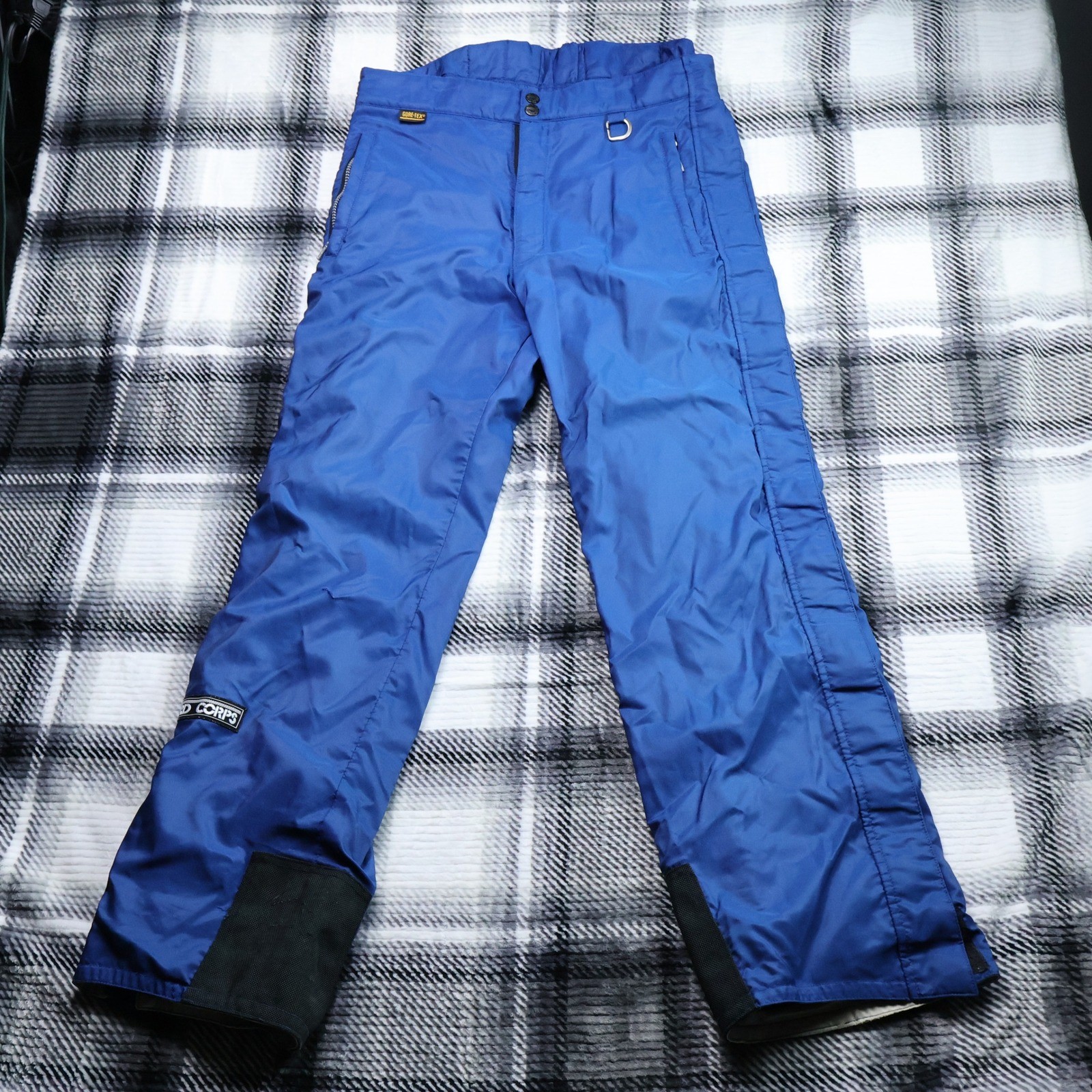 Hard Corps US Ski Team Gore-Tex Blue Ski Pants Mens 34 Regular