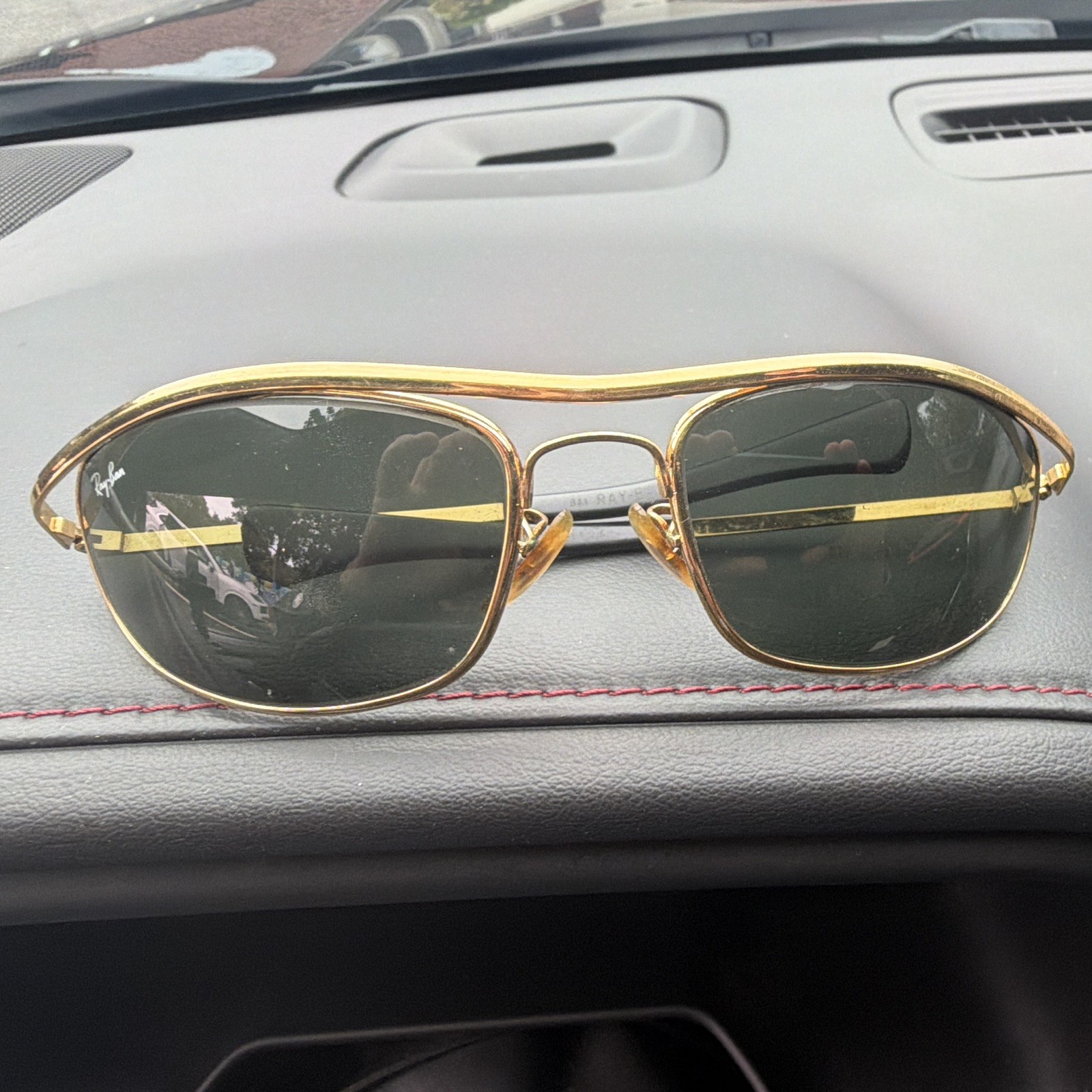 VINTAGE B&L RAY-BAN L0255 WPAW GEP G15 CLASSIC OLYMPIAN I DELUXE WRAP SUNGLASSES