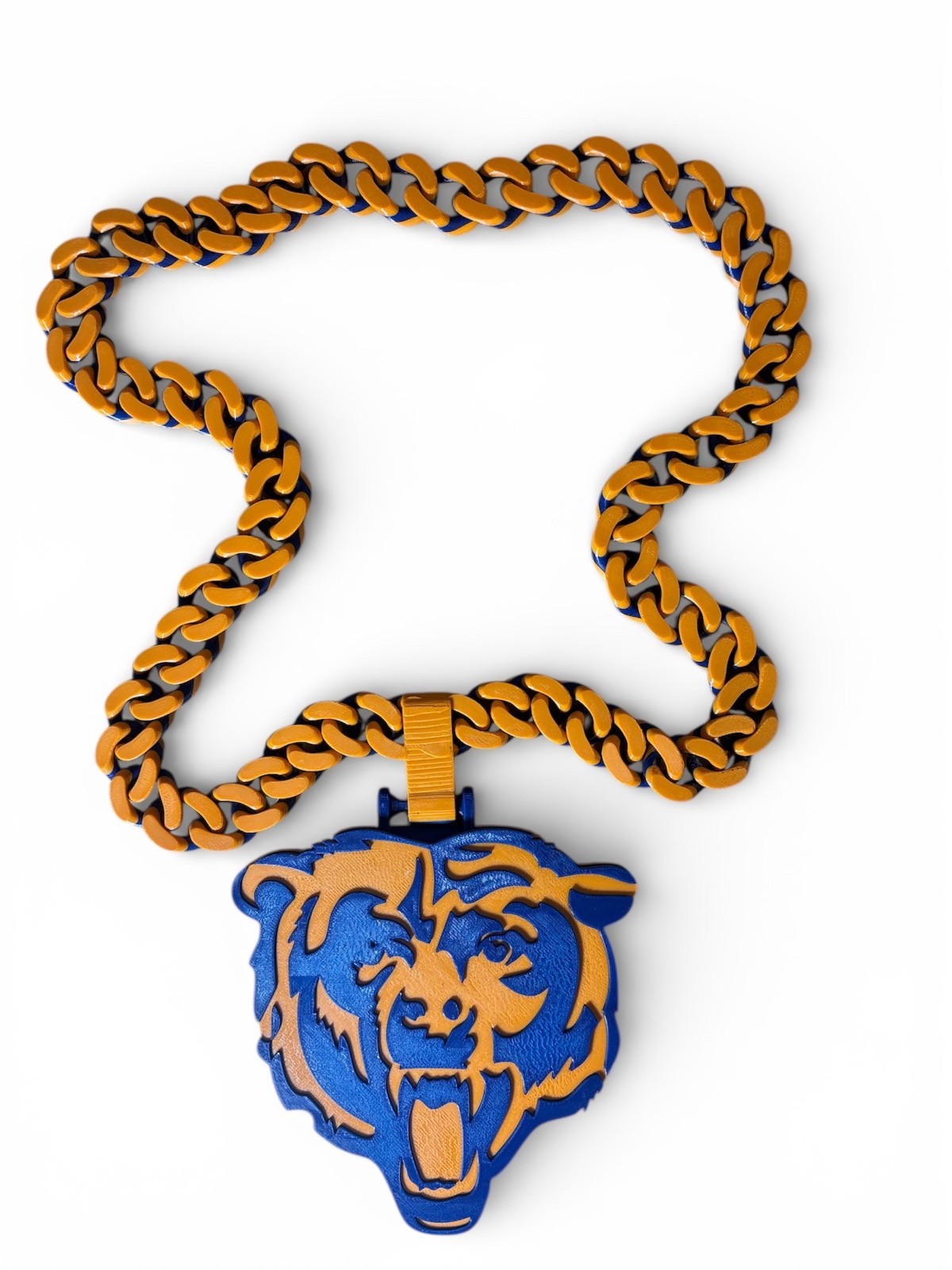 Chicago Bears Hype Chain Cuban Style Chain– Bold NFL Fan Jewelry