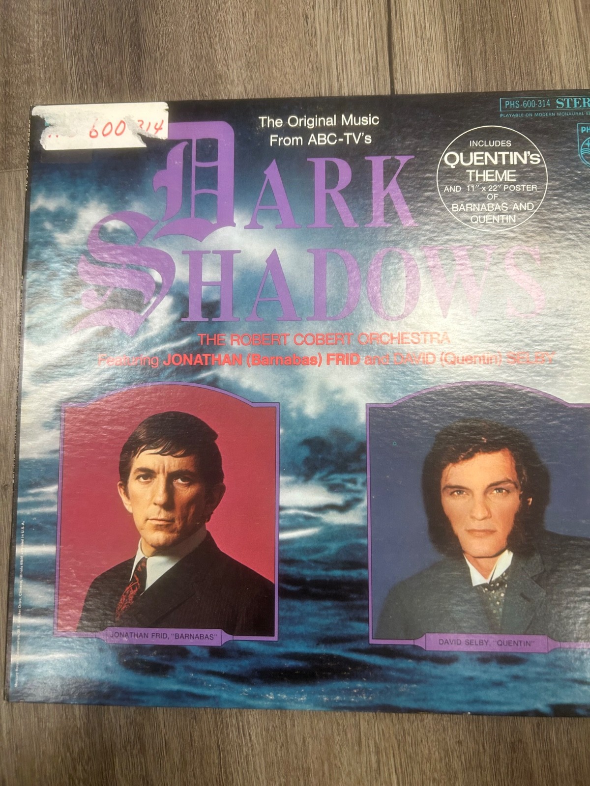 Dark shadows original music vinyl LP Robert Colbert Orchestra very good conditio Dark shadows original music vinyl LP Robert Colbert Orchestra very good conditio