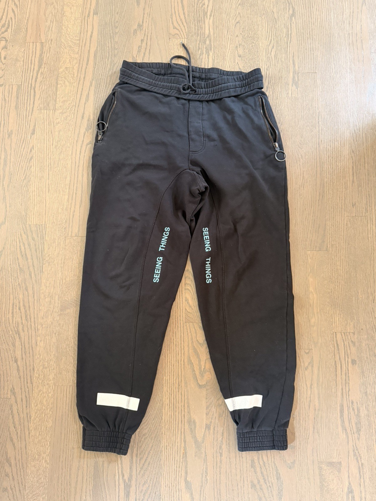[RARE] Off-White NAVY Diag Sweatpants Men L