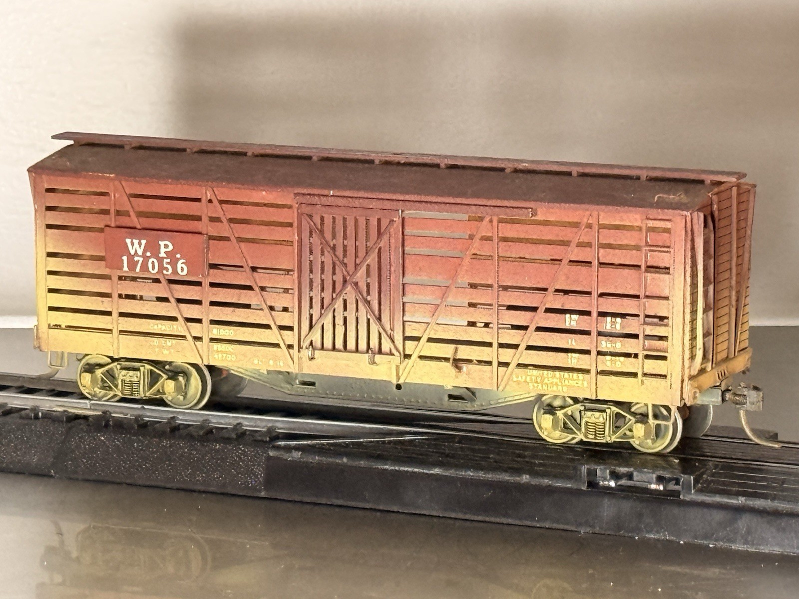 Vintage 1950s Main Line Models CC-9 HO Western Pacific Wood Craftsman Stock Car 
