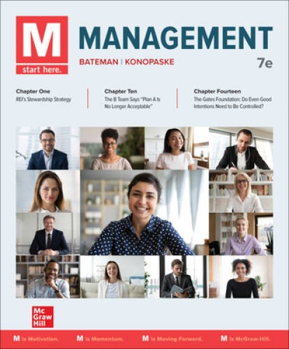 Loose Leaf for M: Management - Loose Leaf By Bateman, Thomas - VERY GOOD Loose Leaf for M: Management - Loose Leaf By Bateman, Thomas - VERY GOOD
