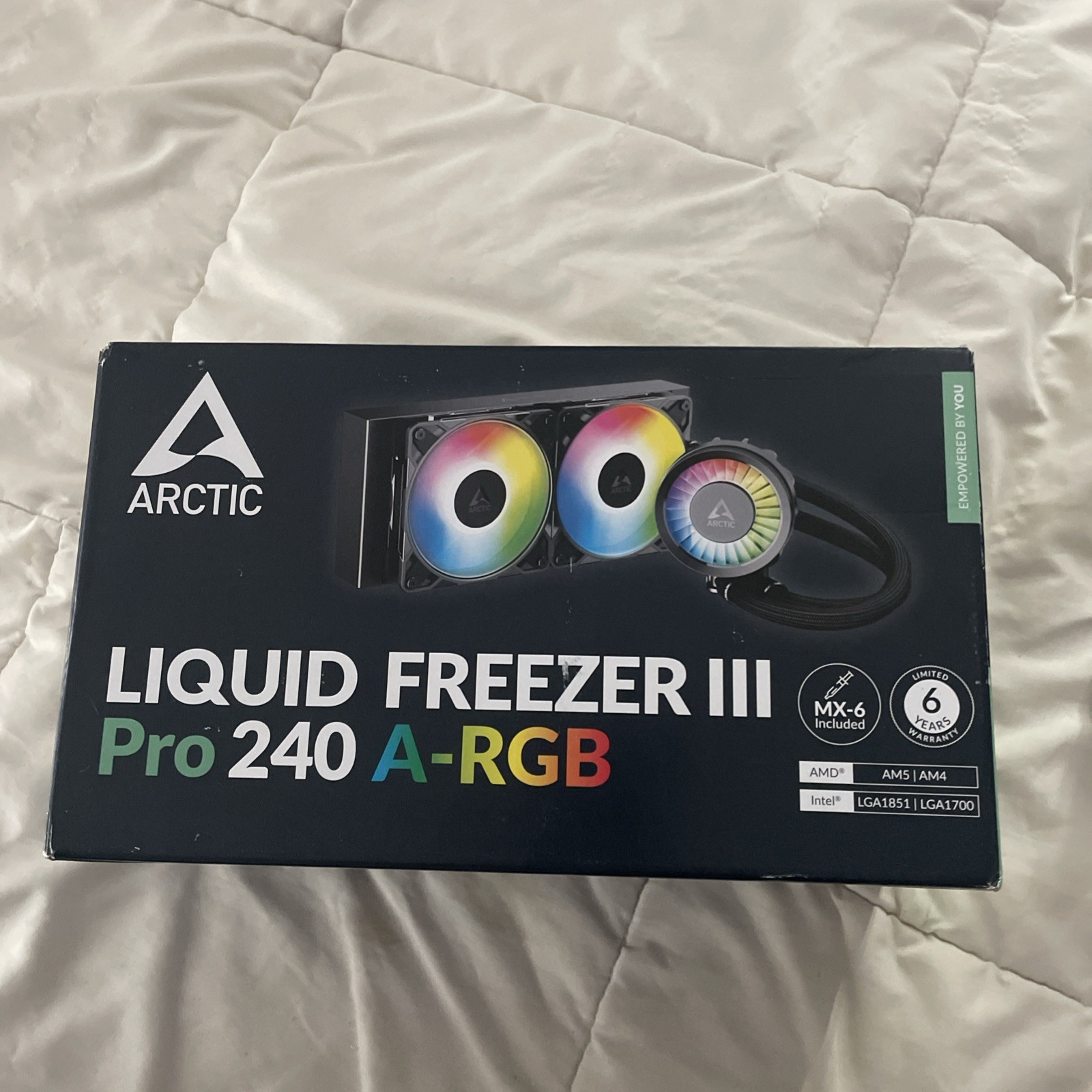 Arctic ACFRE00182A Liquid Freezer III Pro 240 B-RGB AIO CPU Cooler, Water... Arctic ACFRE00182A Liquid Freezer III Pro 240 B-RGB AIO CPU Cooler, Water...