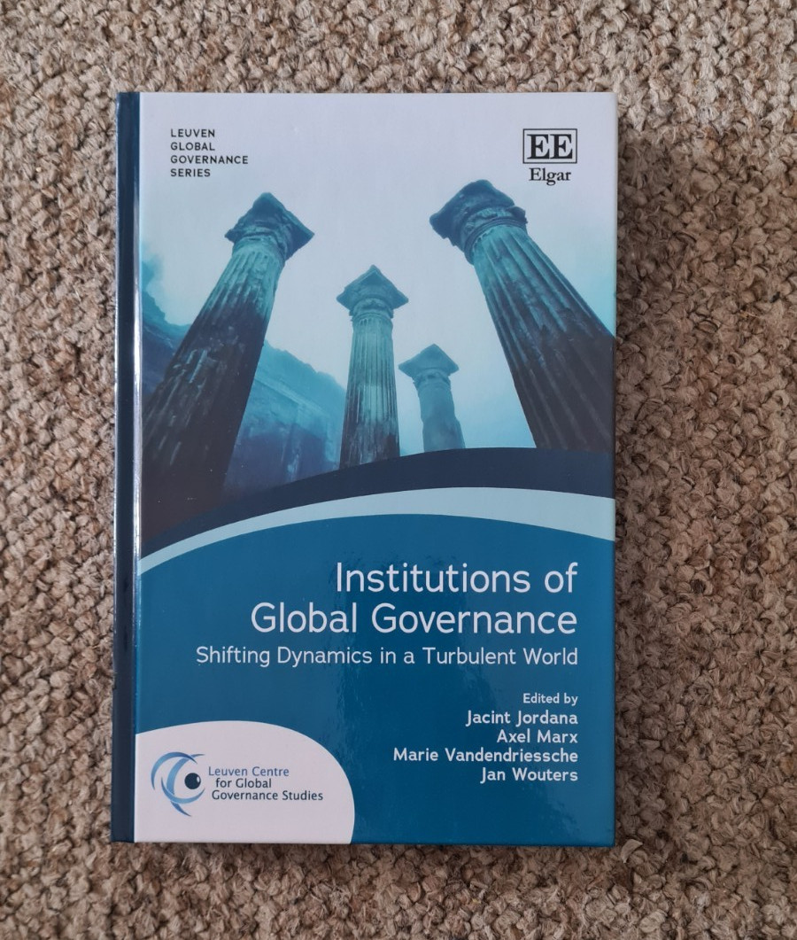 Institutions of Global Governance HC 2018 Jordana/Wouters Hardback, Half Price