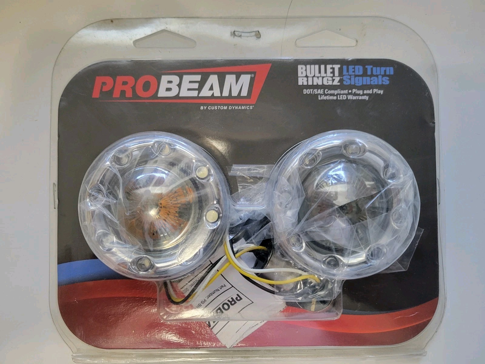 Custom Dynamics Pro Beam Bullet Ringz LED Turn Signals