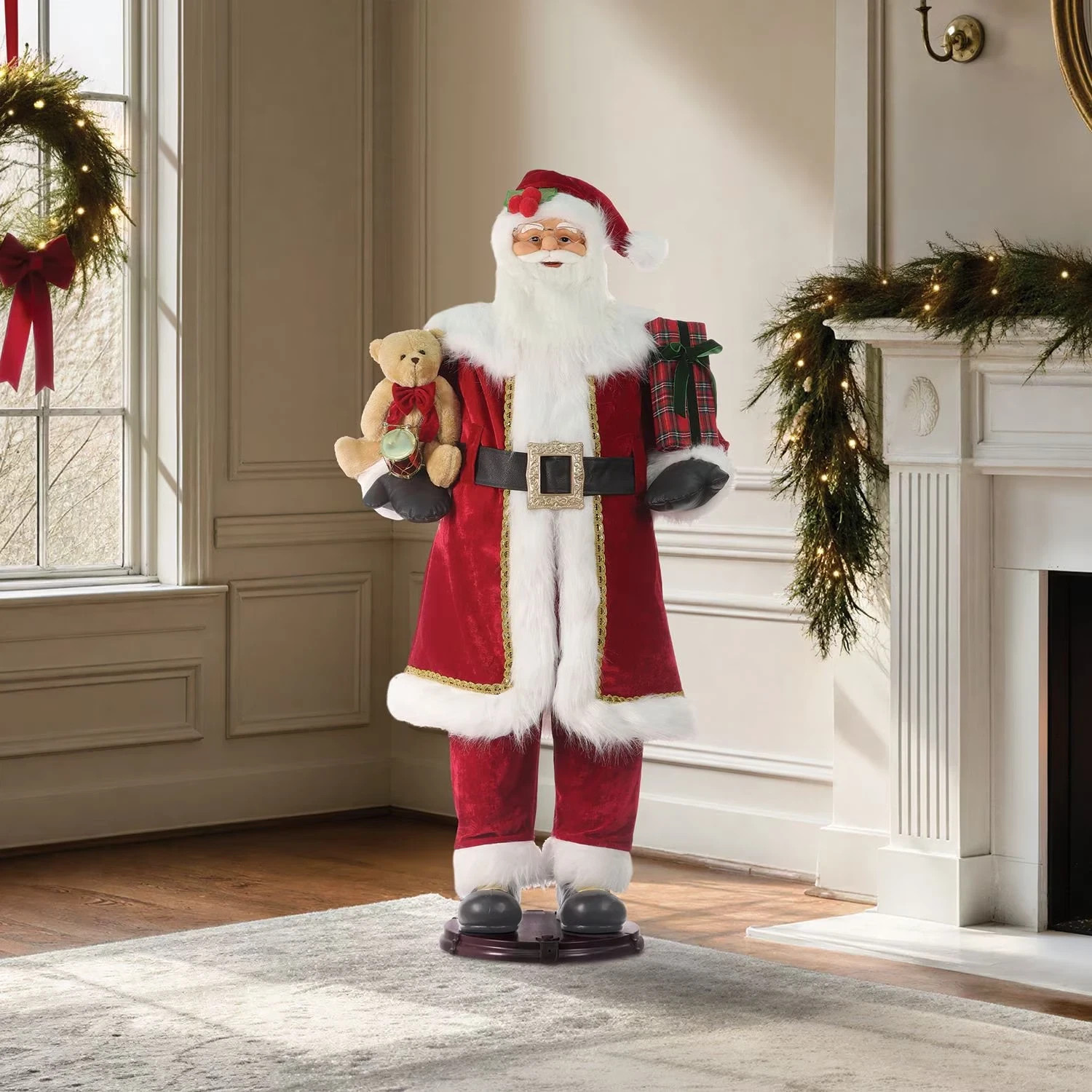 Member\'s Mark 5\' Animated Santa Indoor use only 🎅 Member\'s Mark 5\' Animated Santa Indoor use only 🎅