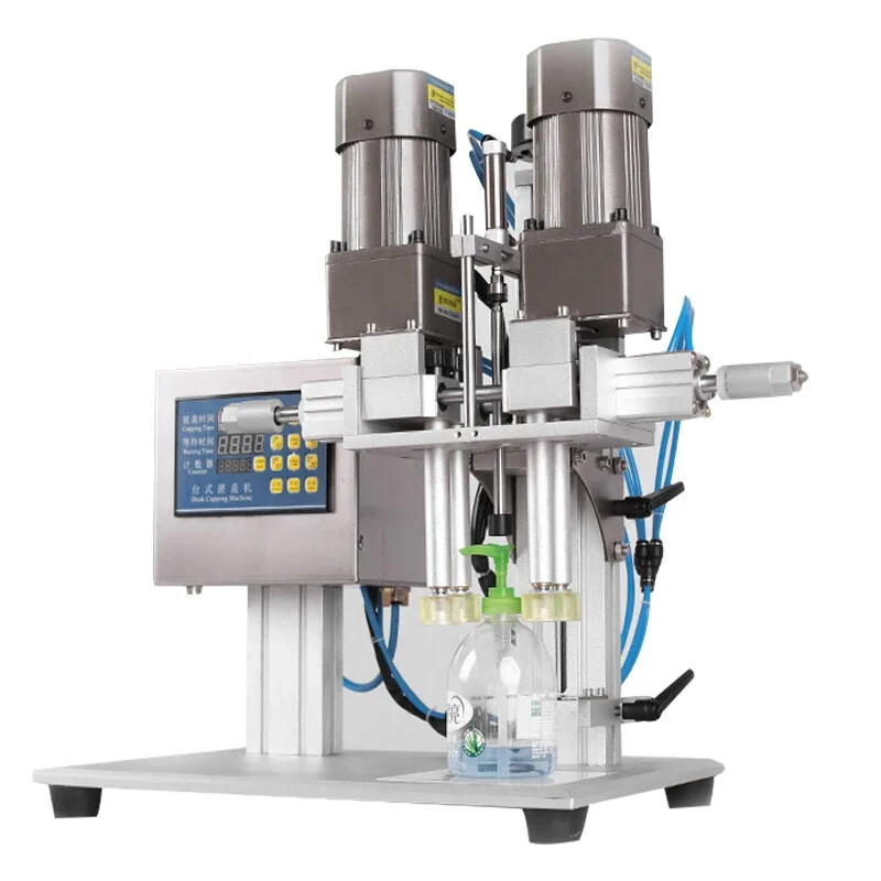 Tabletop Duckbill Type Cap Rolling Machine Semi-automatic Capping Machine Tabletop Duckbill Type Cap Rolling Machine Semi-automatic Capping Machine