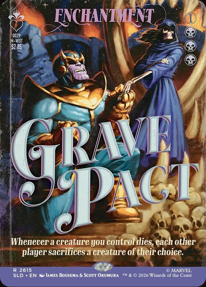 Grave Pact | #2615 | Rare | SLD | Near Mint