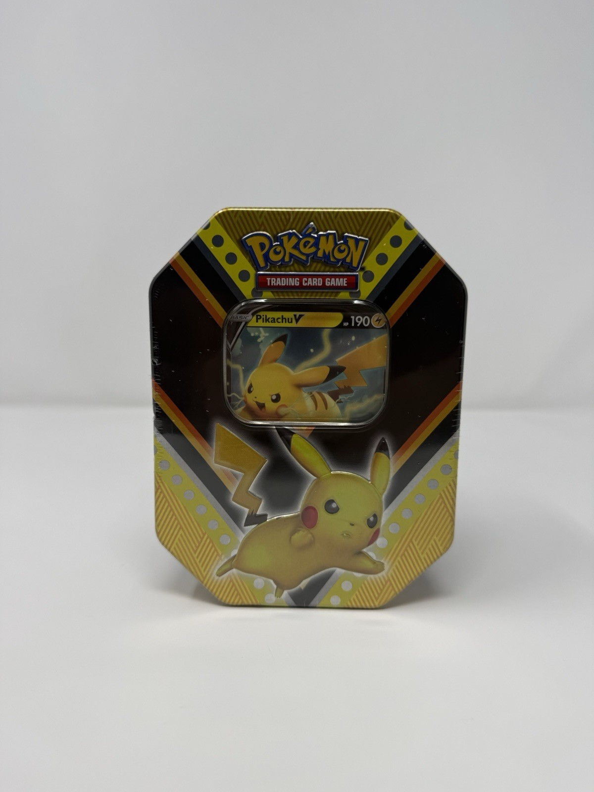 Pokémon TCG V Powers Tin – Pikachu V – Factory Sealed
