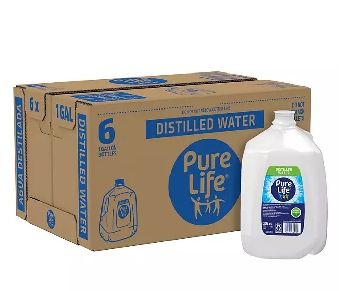 Pure Life Distilled Water 1 gal., 6 pk. Pure Life Distilled Water 1 gal., 6 pk.