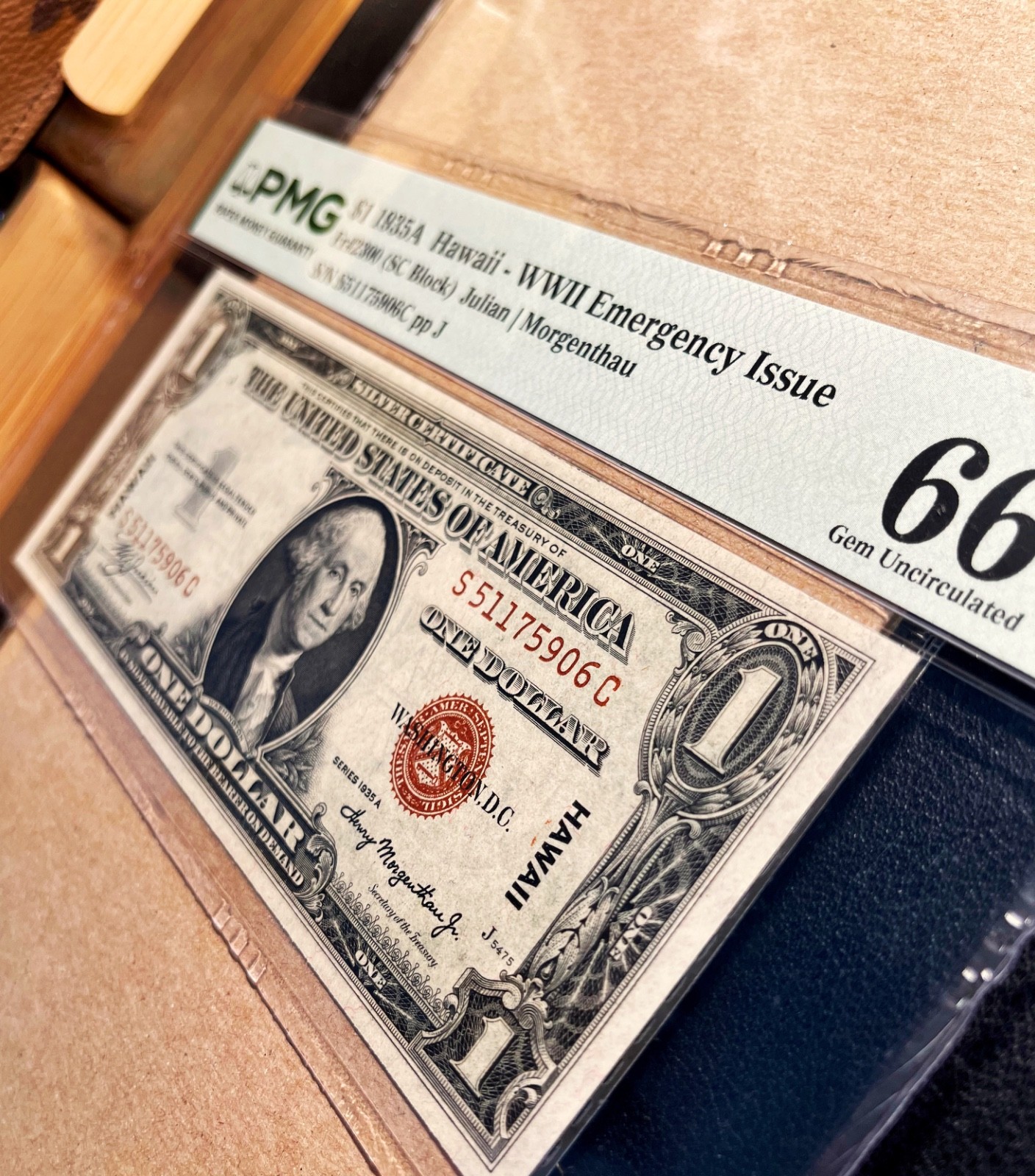 Fr. 2300 1935A $1 Hawaii \ Fr. 2300 1935A $1 Hawaii \