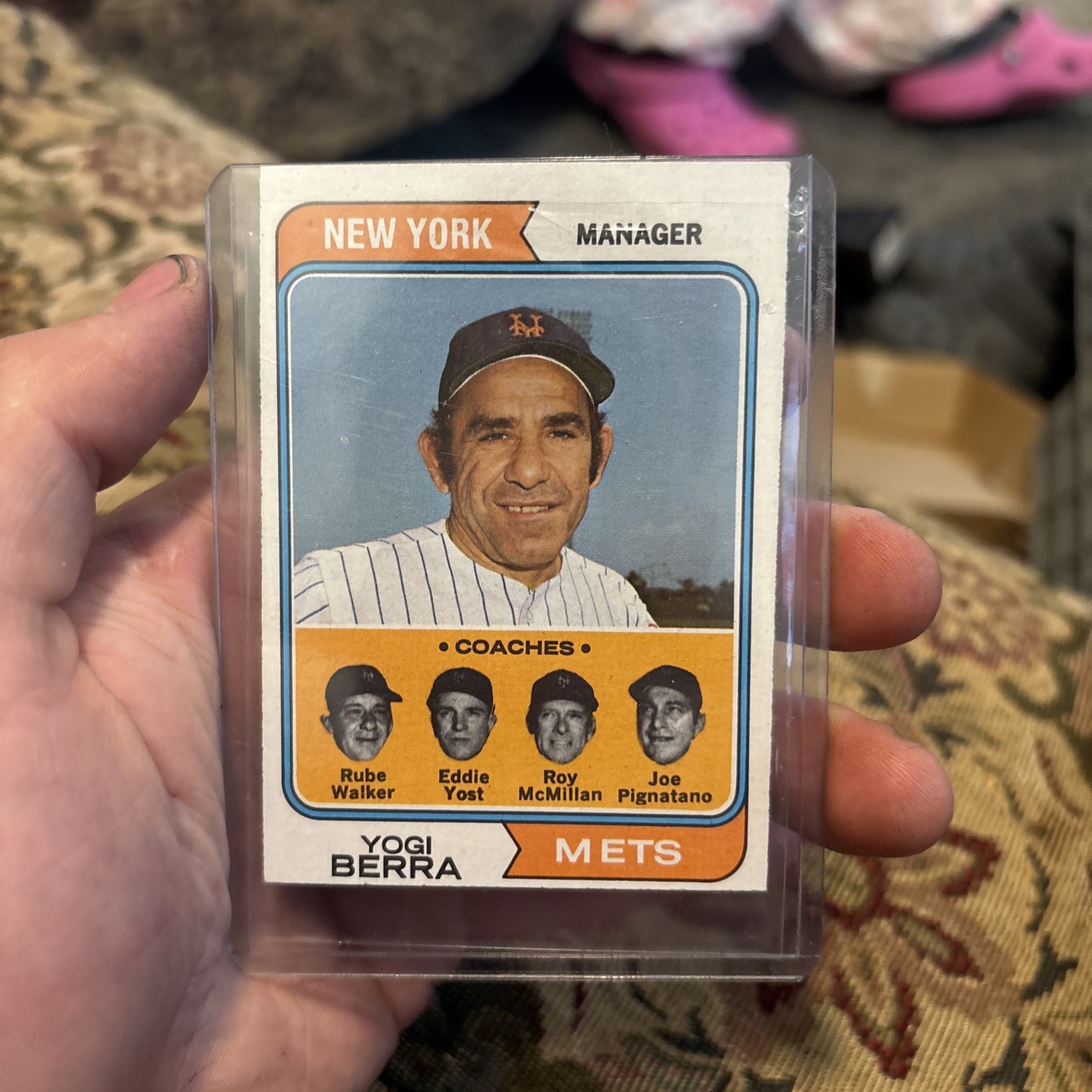 1974 Topps - Yogi Berra, Roy McMillan, Eddie Yost #179 1974 Topps - Yogi Berra, Roy McMillan, Eddie Yost #179