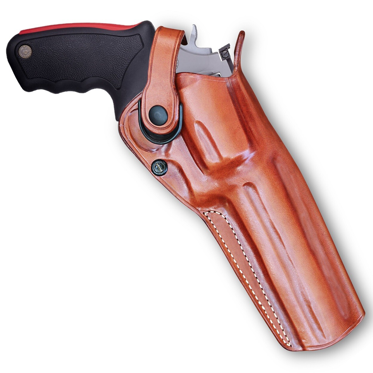 3- Slot Leather Belt Holster For, Taurus Raging Bull 454 Casull 5\