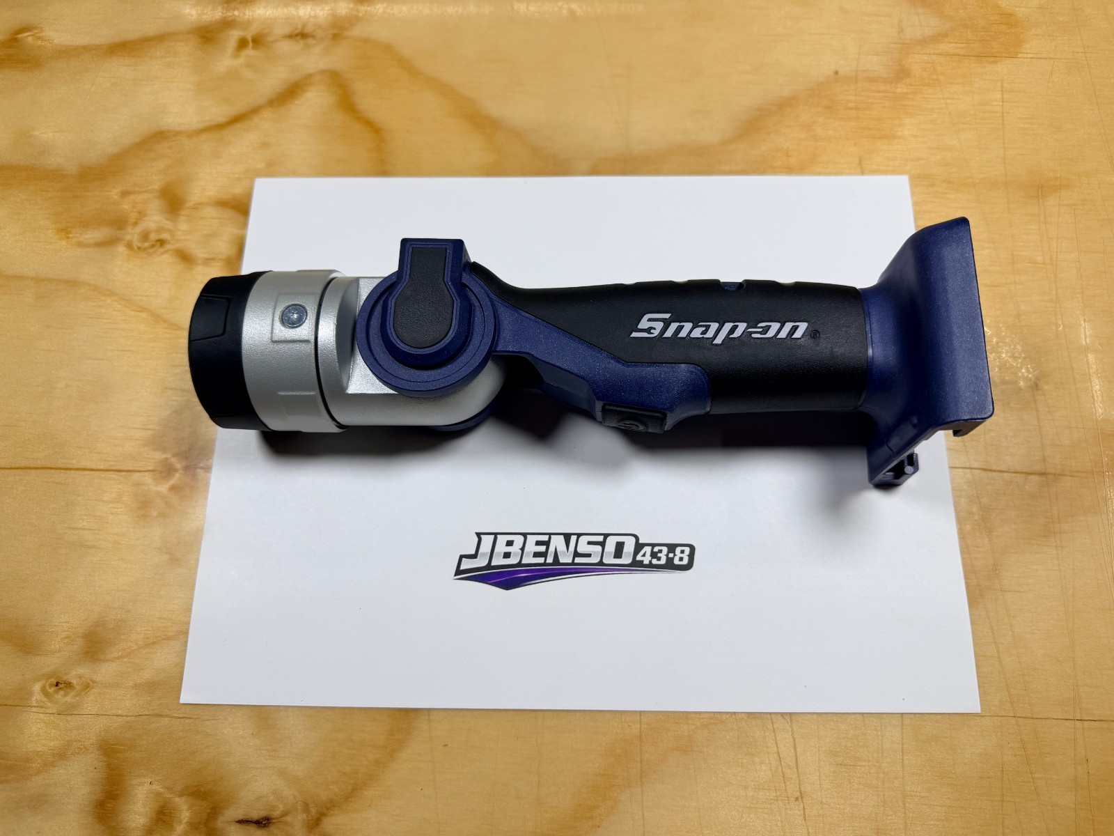 Snap-on Tools NEW POWER BLUE 18v 800 Lumen Cordless Work Light CTLED9050MB
