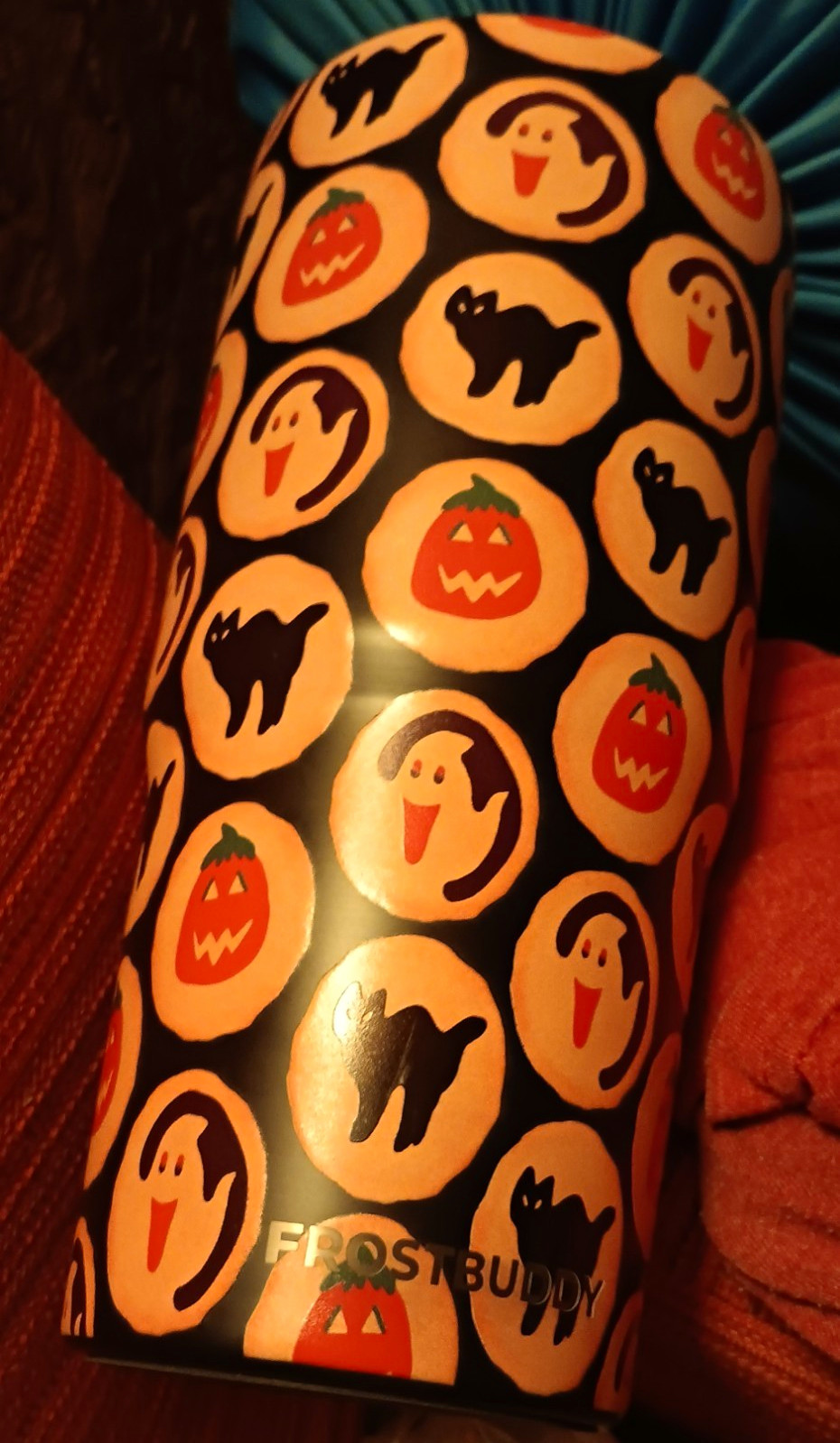 Frost Buddy Insulated Stainless Tumbler Halloween Ghost Cat Pumpkin 11-20oz Frost Buddy Insulated Stainless Tumbler Halloween Ghost Cat Pumpkin 11-20oz