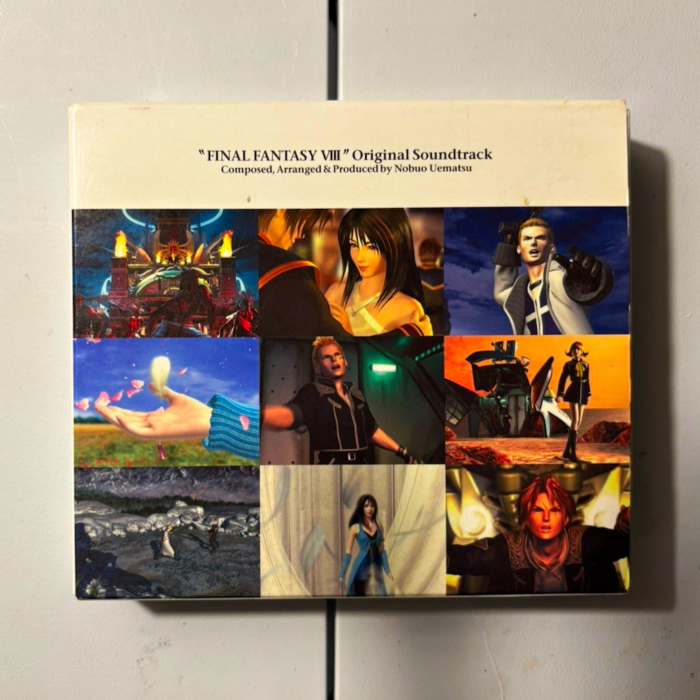 SQUARESOFT Final Fantasy VIII Original Soundtrack CD 1999 SSCX-10017