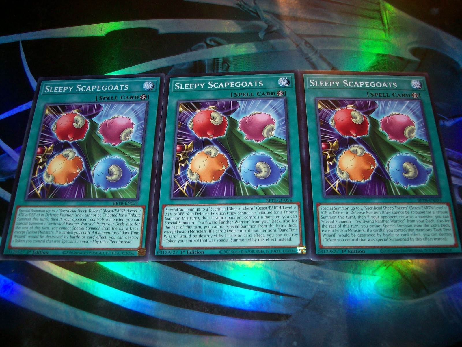 3x Sleepy Scapegoats 1st Edition Common BETB-EN054 Yu-Gi-Oh 3x Sleepy Scapegoats 1st Edition Common BETB-EN054 Yu-Gi-Oh