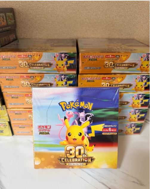 2026 MEGA 30th Celebration Box M6a Pokemon Card Japanese W/shrink Booster Box
