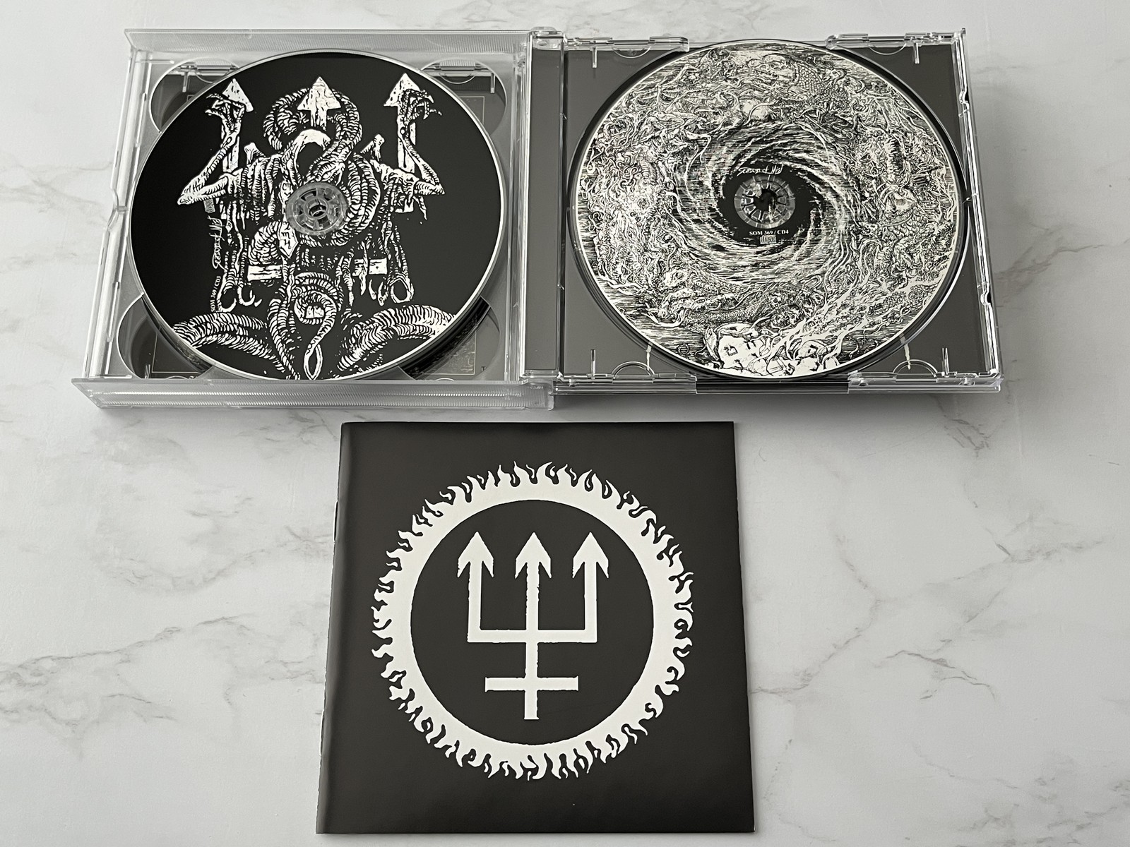 Watain Satanic Deathnoise From The Beyond The First Four Albums 4 CD DELUXE ED.
