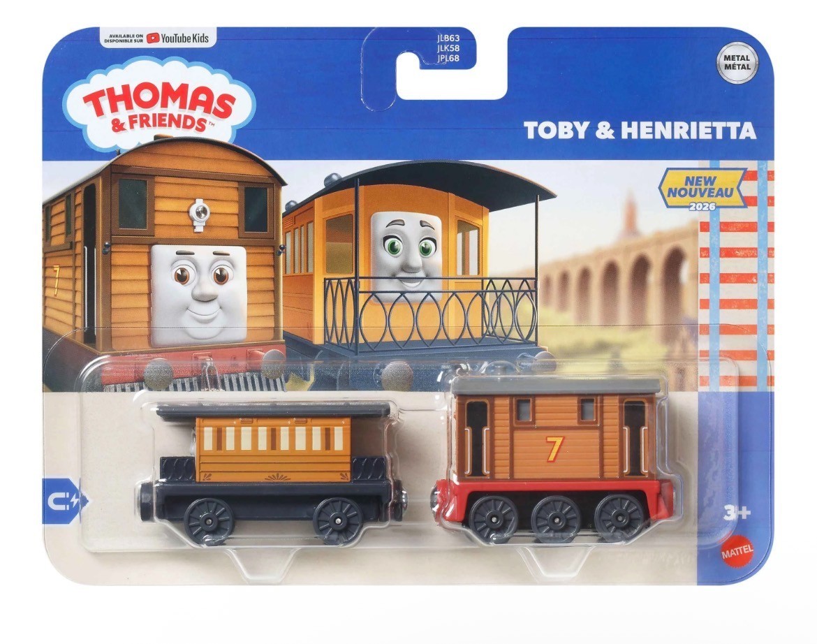 Thomas & Friends 2026 NEW Metal Collection TOBY & HENRIETTA Diecast NIB