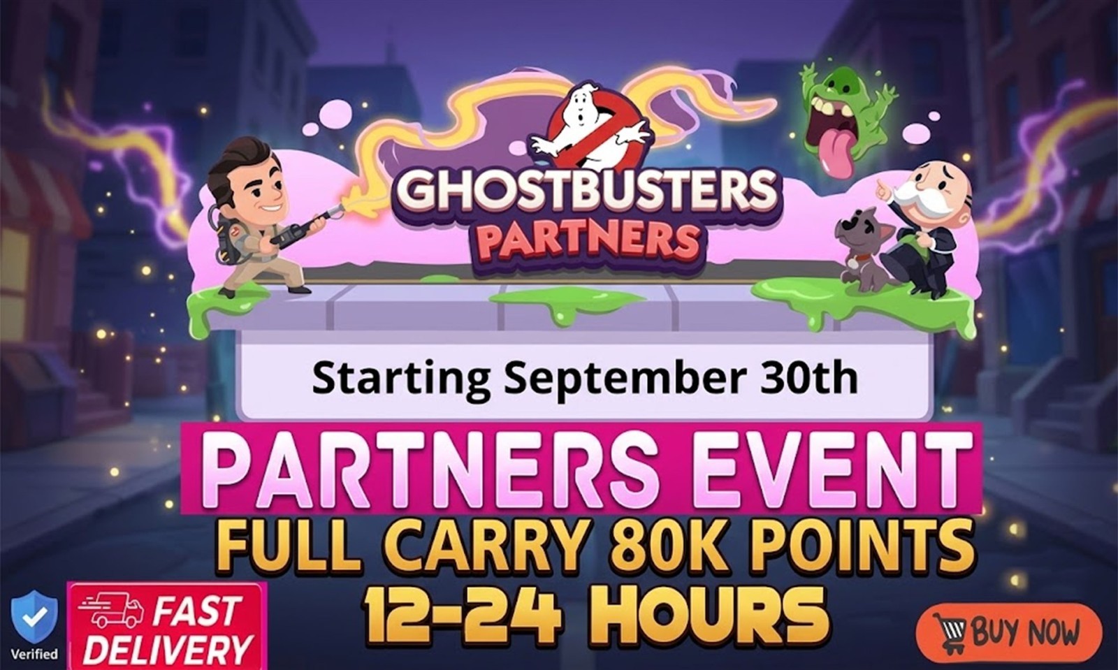 1 slot Mono-poly_go Partner_Event Ghostbusters Partners - full carry 80k points