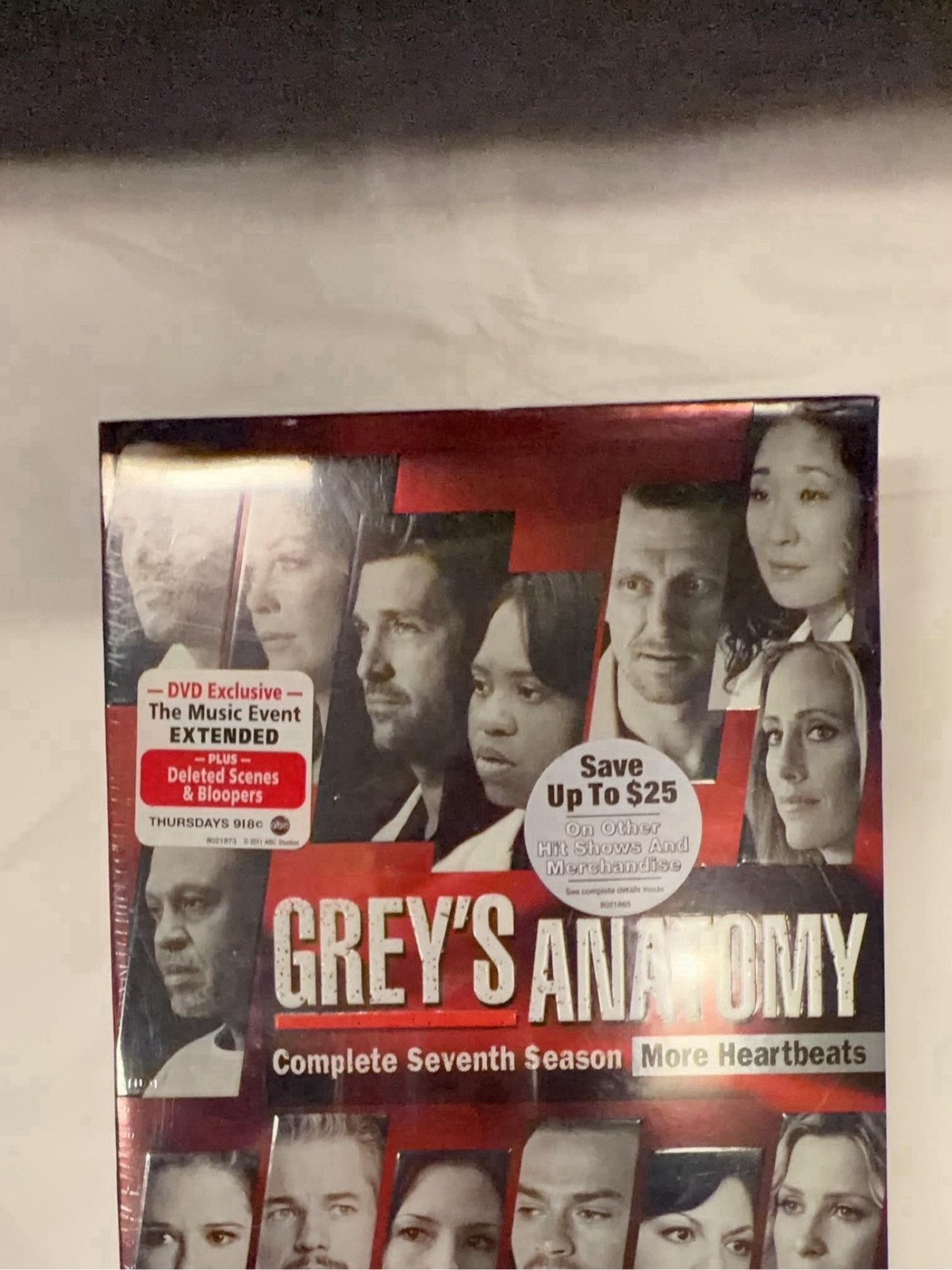 ABC Studios Grey\'s Anatomy Complete Seventh Season NIB ABC Studios Grey\'s Anatomy Complete Seventh Season NIB