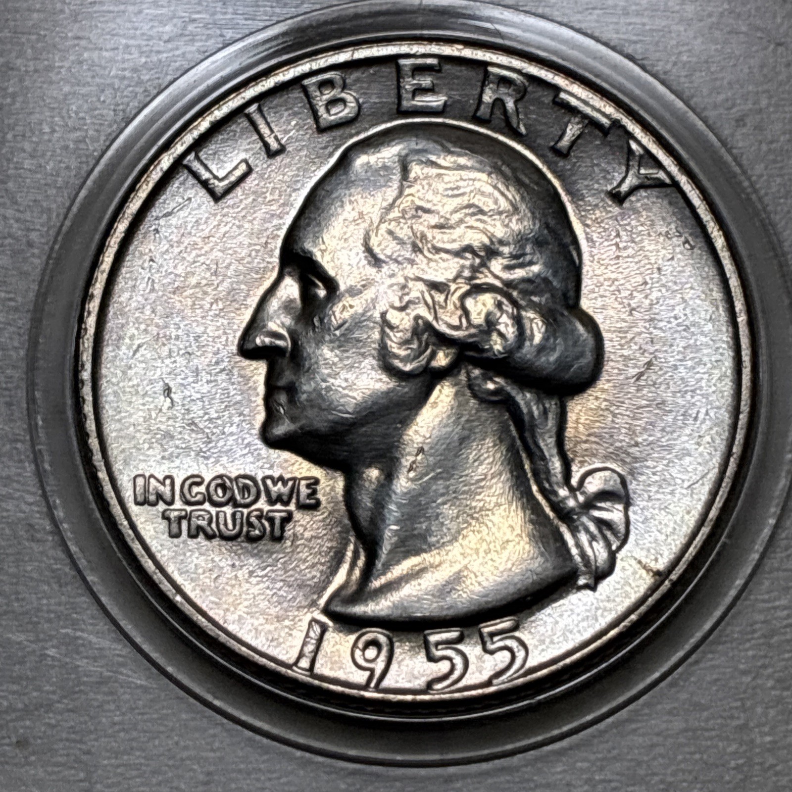 1955-D D/D Washington Quarter Doubled Die MS+++++++ UNC BU “Pristine”  1955-D D/D Washington Quarter Doubled Die MS+++++++ UNC BU “Pristine” 