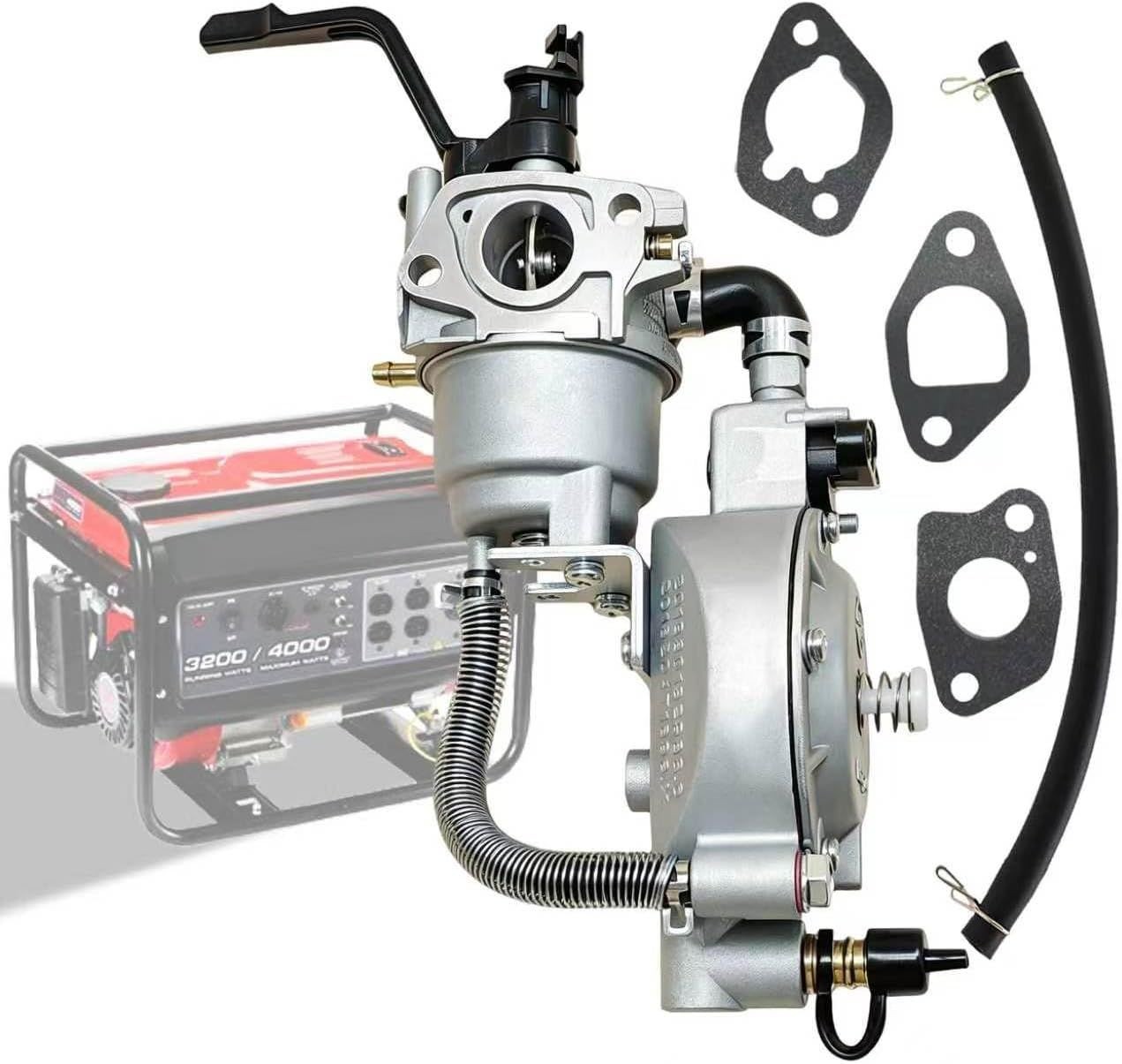Chikia LPG/CNG Propane Conversion Carburetor Kit for Predator Generac Champion