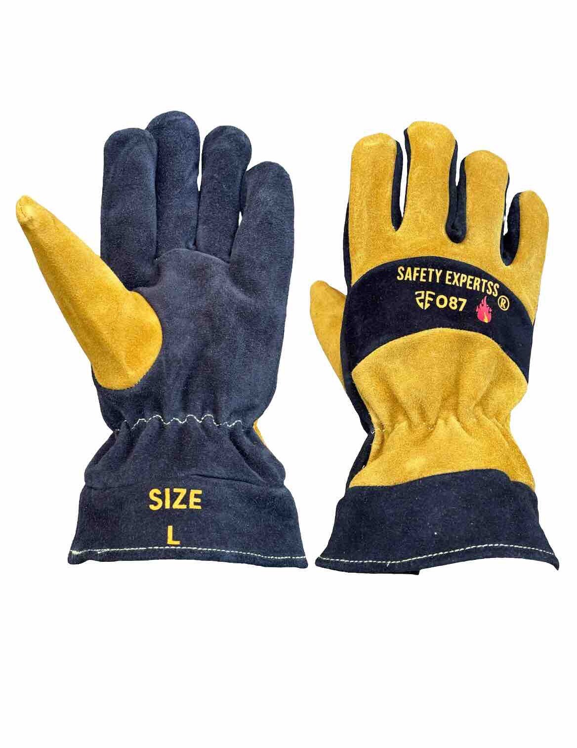 Firefighter Cowhide Leather Gloves Firefighter Structural Gloves Firefighter Cowhide Leather Gloves Firefighter Structural Gloves