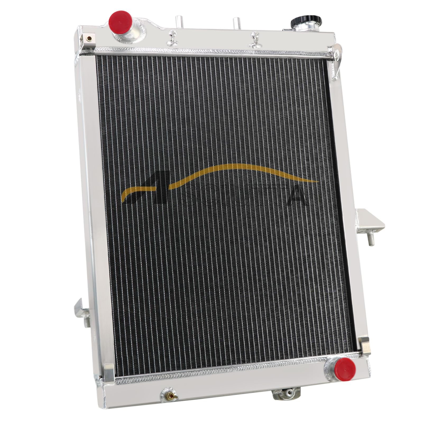 4 Row Aluminum Radiator for Dodge Durango Chrysler Aspen 2004 2009 3 7L 4 7 5 7