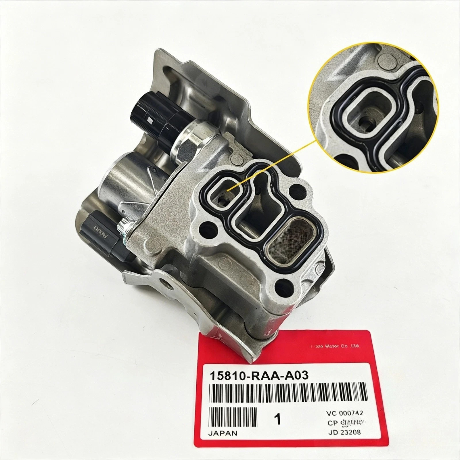 OEM Genuine VTEC Solenoid Spool Valve w/Gasket NIB 15810-RAA-A03 For Honda Acura