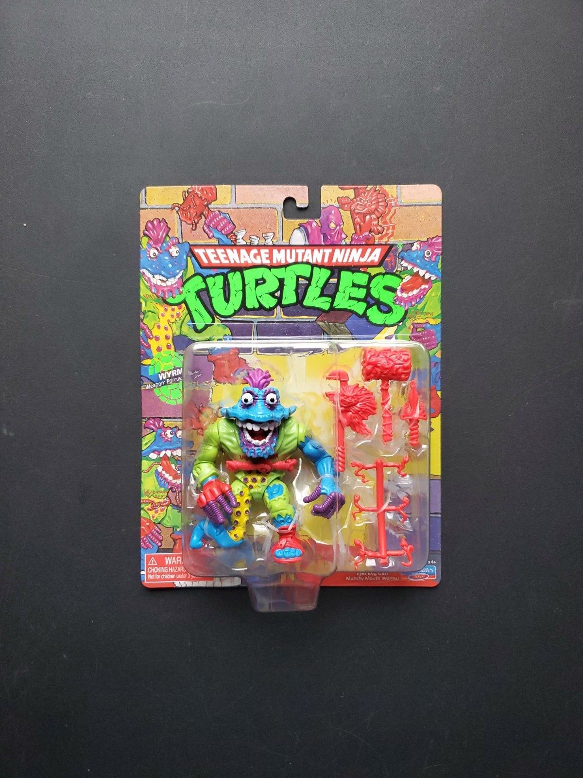 2025 Playmates Teenage Mutant Ninja Turtles Wyrm Retro Reissue TMNT
