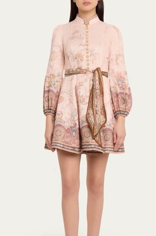Zimmermann ALCHEMY BUTTON MINI DRESS Size 1 $ 1050